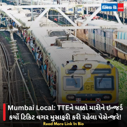 Mumbai Local: TTEને ધક્કો મારીને ઇન્જર્ડ કર્યો ટિકિટ વગર મુસાફરી કરી રહેલા પેસેન્જરે!